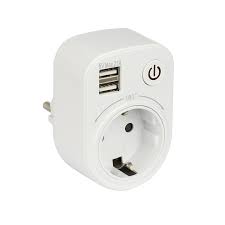 Блок SB-01 розетка с/з 16А+2 USB разъема 5V 2,1A; EKF