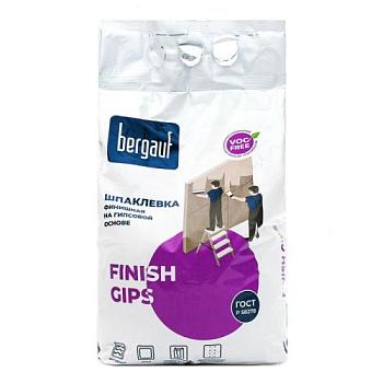 Шпаклевка финишная гипсовая Finish Gips 5кг/6; Bergauf (Бергауф)