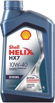 Масло моторное 10W/40 п/синтетика 1 л; SHELL Helix