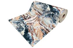 Дорожка SILK PHOTOPRINT 0,98 м 02 Мрамор бежевый/15 м.п. рул; SHAHINTEX, 817795