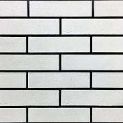 Камень гипсовый Кирпич Бари 011/белый (упак 60шт/0,95 м2)