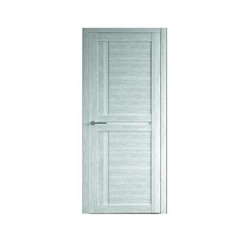 Полотно дверное Фрегат эко-шпон Кельн дуб нордик 900мм стекло белое