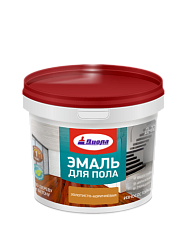 Эмаль акриловая для пола износостойкая Д-225 золотисто-коричневая 0,8 кг ДИОЛА