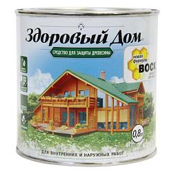 Состав деревозащитный Здоровый Дом рябина 0,8л; Лакра, 0007031