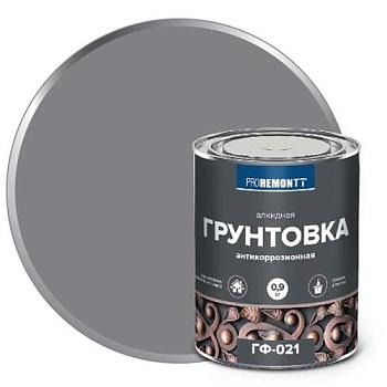 Грунт ГФ-021 PROREMONTT серый 0,9кг; 0006599 