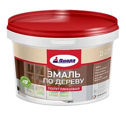 Эмаль по дереву акриловая "Диола - 227" 0,9кг