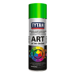 Краска аэрозольная флуоресцентная TYTAN Professional Art Of The Colour 400мл зеленая; 20403