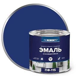 Эмаль ПФ-115 PROREMONTT синий 2,7кг; 0006676