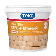 Клей ПВА Строительный УНИВЕРСАЛ 1кг; ТЕКС