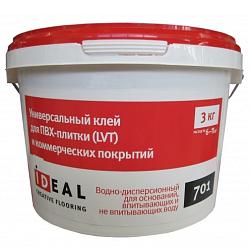Клей для ПВХ покрытий 701 3 кг; IDEAL