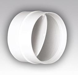 Соединитель d 125 мм круглый с обратным клапаном, 12,5 СКПО