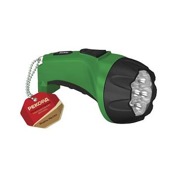 Фонарь аккумуляторный светодиодный РЕКОРД РМ-0107 Green
