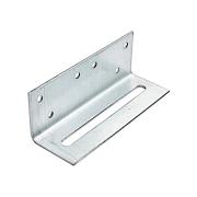 Крепёжный уголок скользящий KUC ДШВ 40х40х120 толщина 2 мм