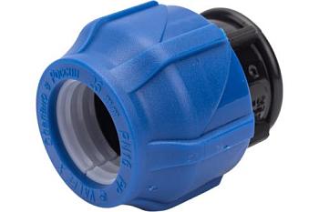 Заглушка ПНД компрессионная  25 (200/40) VALFEX