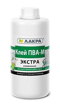 Клей ПВА-М Лакра универсальный Экстра 2,3кг; 0007852