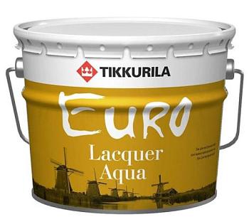 Лак Lacquer Aqua полуглянцевый 9 л; TIKKURILA