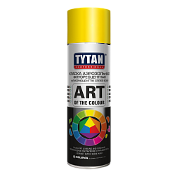 Краска аэрозольная флуоресцентная TYTAN Professional Art Of The Colour 400мл желтая; 20427