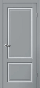 Полотно дверное Fly Doors Estetic E02 эмалит серый ПО 600мм; Сибирь Профиль
