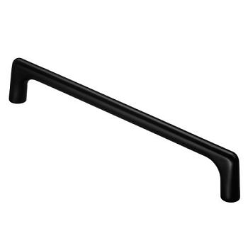 Ручка мебельная скоба 160 мм матовый черный; S-2390-160 BL