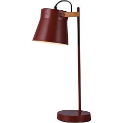 Светильник настольный Wendi 1x40Вт Е27 красный Toplight ; TL1225T-01OR