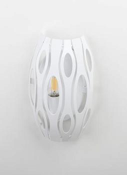 Бра 1х40Вт Е27 Gekuba 5064-401 лофт - кантри белый Rivoli; Б0047375 