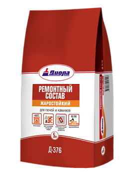 Ремонтный состав жаростойкий Д-376 5кг; Диола