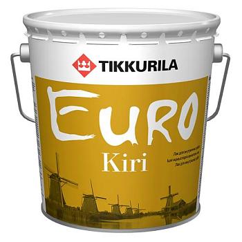 Лак паркетный Euro Kiri глянцевый 0,9 л; TIKKURILA