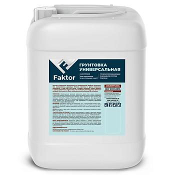 Грунтовка универсальная акриловая FAKTOR 9 кг; Ярославские краски