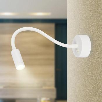 Бра декоративная LED WL 33 WH 1х3Вт IP20 белый; ЭРА, Б0056392