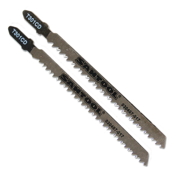 Пилки для лобзика по дереву T301CD 93 мм 2 шт; SANTOOL, 030407-017