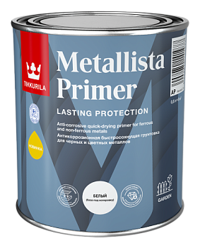 Антикоррозионная грунтовка METALLISTA PRIMER C мат 0,9л; TIKKURILA