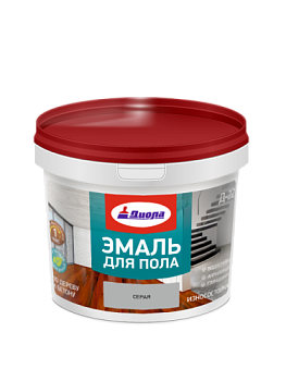 Эмаль акриловая для пола износостойкая Д-225 серая 0,8 кг ДИОЛА