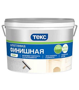 Шпаклевка латексная  финишная Профи 16кг; Текс/ведро