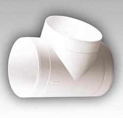 Тройник d 100 мм круглый, 10ТП