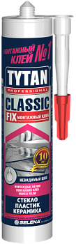 Клей монтажный TYTAN Professional Classic Fix прозрачный 310 мл; 62949