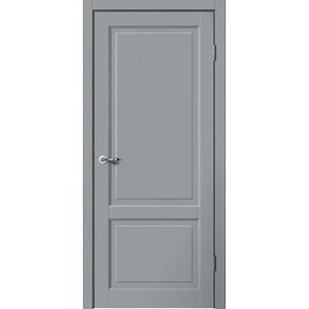 Полотно дверное Fly Doors CLASSIC С2 эмалит серый ПГ 700мм; Сибирь Профиль