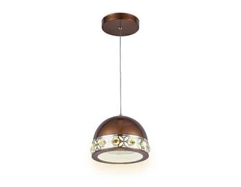 Подвес LED кофе/хром 4200K 18Вт D200х670 Ambrella; FA9495 CF/CH