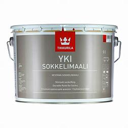 Краска В/Д для цоколя Yki латексная А 9 л; TIKKURILA