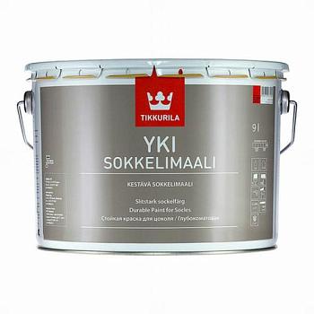 Краска В/Д для цоколя Yki латексная А 9 л; TIKKURILA