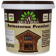 Антисептик на водной основе ВДПФ-1601 FORWOOD бесцветный 3л; РАДУГА