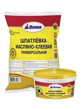 Шпатлевка масляно-клеевая универсальная Д-001 20кг/пакет; Диола
