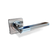 Ручка дверная раздельная FZ14-157 SN никель матовый