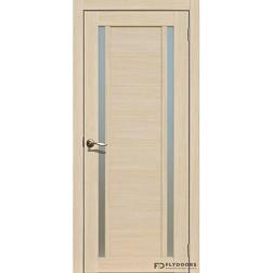 Полотно дверное Fly Doors La Stella эко-шпон 203 ясень латте 600мм; Сибирь Профиль