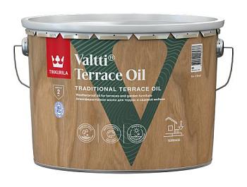 Масло для террас и садовой мебели Valtti Terrace oil EC 9 л; TIKKURILA