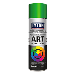 Краска аэрозольная по ржав TYTAN Professional Art Of The Colour 400мл молотковая зеленая; 20465