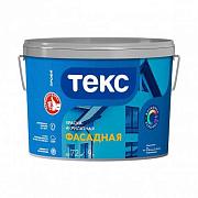 Краска В/Д для фасадов Профи D 9 л; ТЕКС