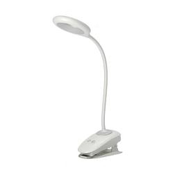 Светильник настольный LED 5Вт CL-05D4A-W 4000К на прищепке сенсорный белый; ФОТОН, 24325