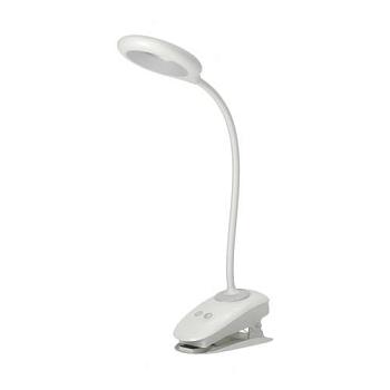 Светильник настольный LED 5Вт CL-05D4A-W 4000К  на прищепке сенсорный белый; ФОТОН, 24325