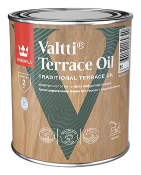Масло для террас и садовой мебели Valtti Terrace oil EC 0,9 л; TIKKURILA