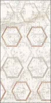 Декор APULIA ORO HEXAGONE 31,5х63см ; Azori, 589002003